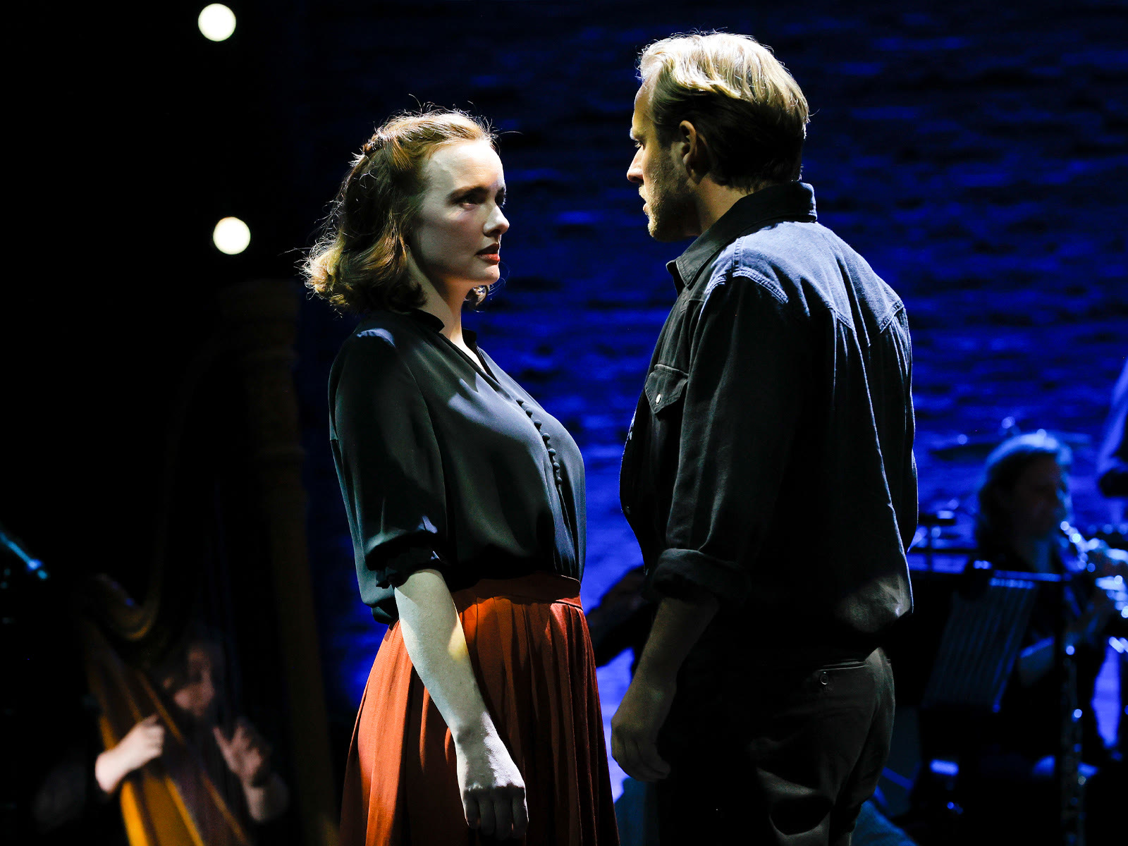 Danny Whitehead and Anna O’Byrne in Carousel: A Concert
